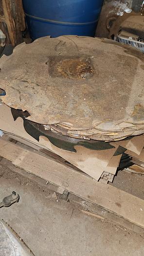 Used Salem 8 x 36 Guided Saw Top Arbor Gang