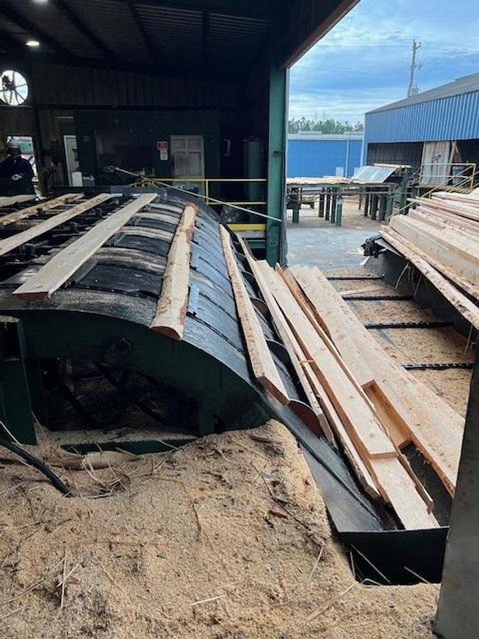 Used Hi-Tech 3-saw Optimized Edger