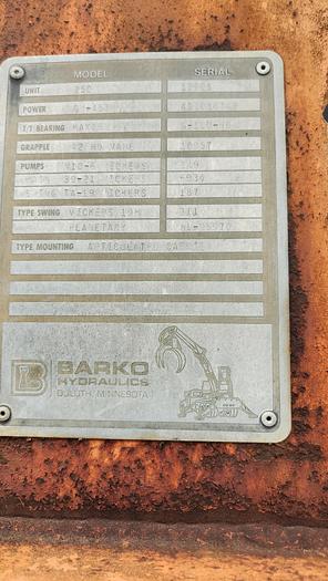 Used Barko Knuckleboom Loader - self propelled