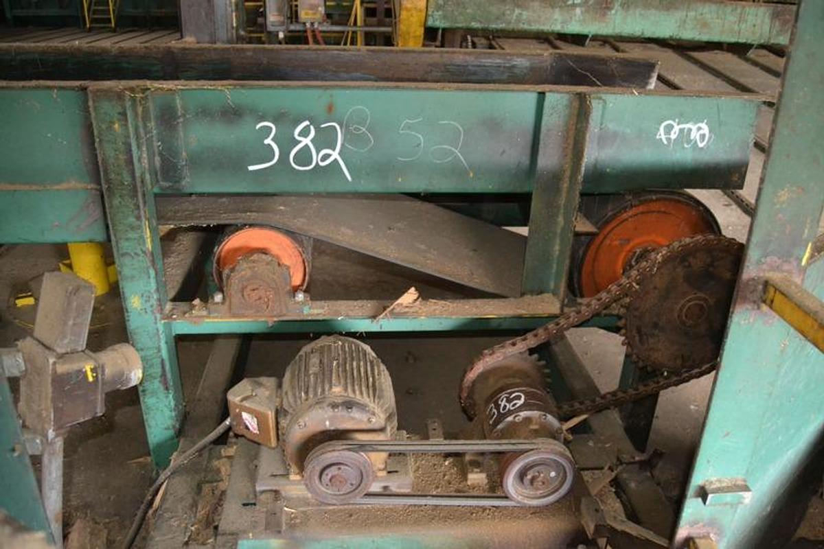 Used Flat Belt Conveyor 24" x 62'