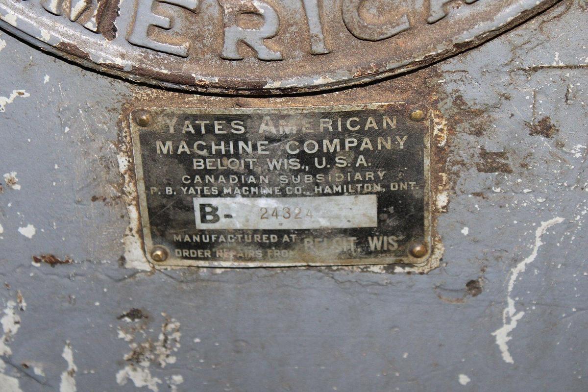 Used Yates American A62 Planer - 12 knife