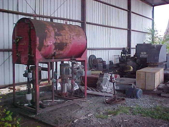 Used 600 HP industrial BOILER Heating surface