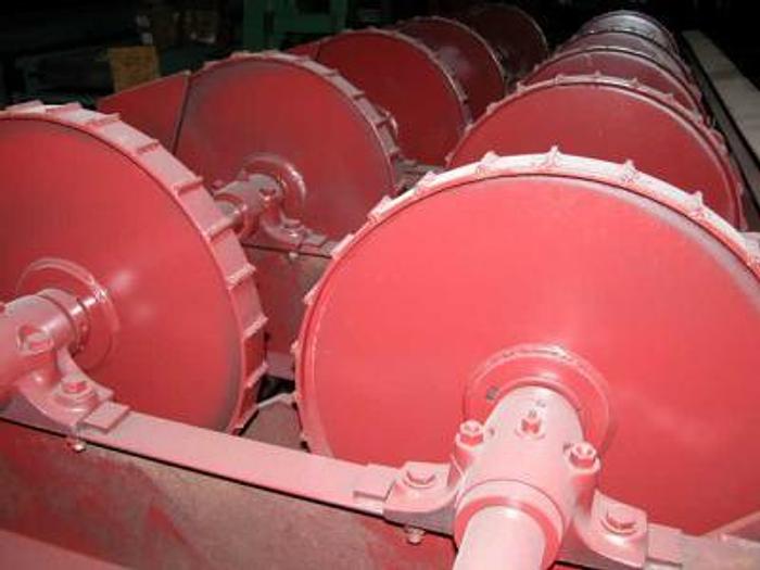 Used MELLOTT Rosserhead Debarker with controls