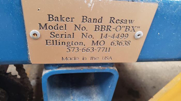Used BAKER 8-head Resaw, 12″ capacity.