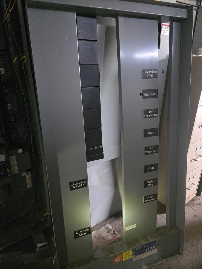 Used Square D 1200 Amp Distribution Panel