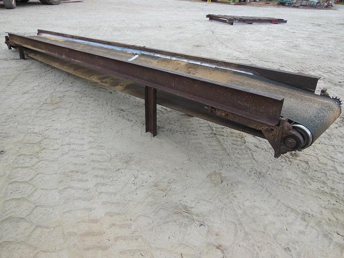Used 17.5″ W X 17′ 2.5″L BELT CONVEYOR