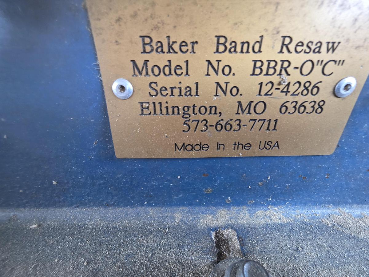 Used BAKER Cant Processing Line