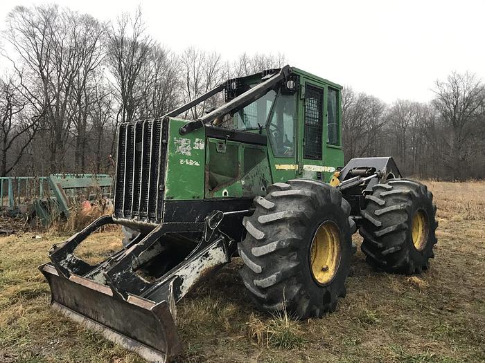 Used 2006 John Deere 548 GIII winch/grapple skidder