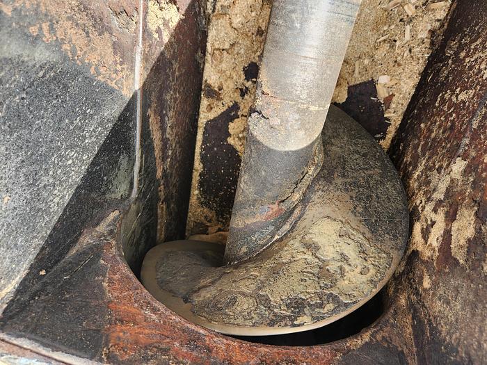 Used Screw Conveyor 14" dia x 17' long