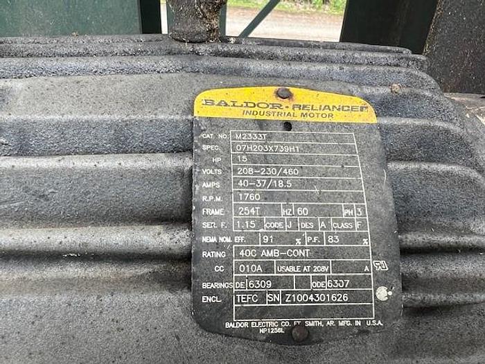 Used 45 Unit Chip Bin with Elavator feed