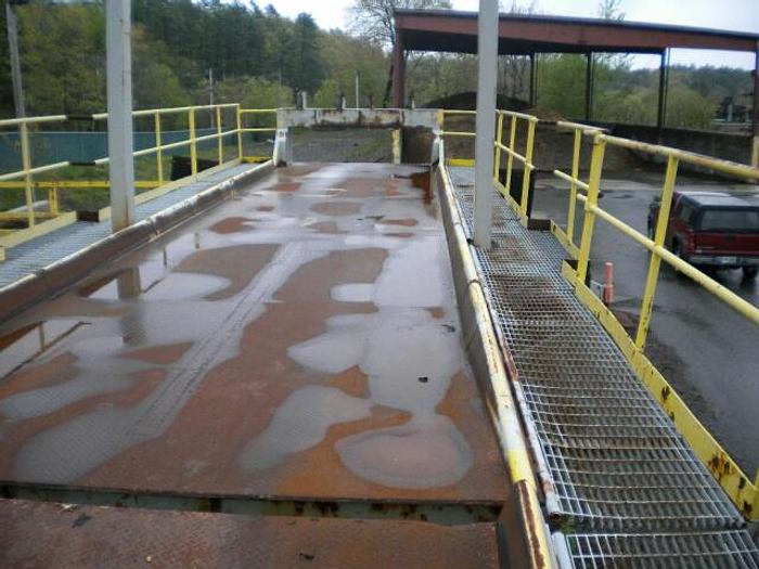 Used Portable trailer dumper