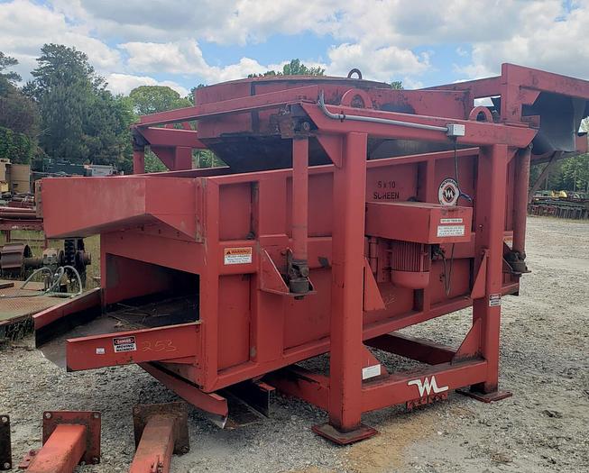 Used MORBARK 5 x 10 HV Chip Screen