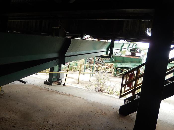 Used 70′ x 24″ drag chain waste conveyor