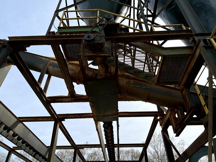 Used Duial Screw conveyor Truck Loading System