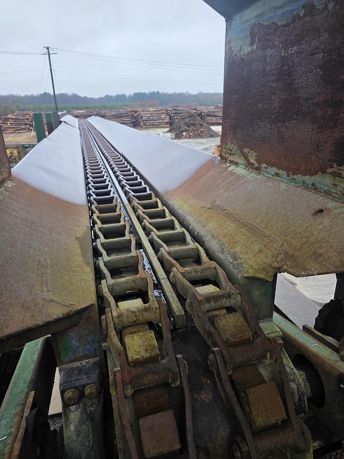 Used 54' Log Trough with double 132 chain