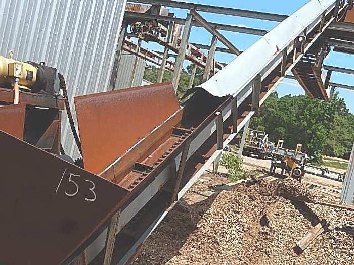 Used 48′ Drag Chain Waste Conveyor