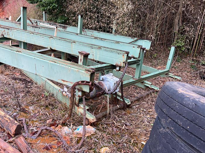 Used Tilt Hoist With 20FT Infeed deck, 20 FT Outfeed Deck 