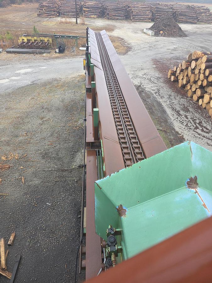 Used 54' Log Trough with double 132 chain