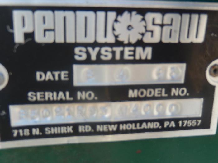 Used PENDU M4000 Gangsaw