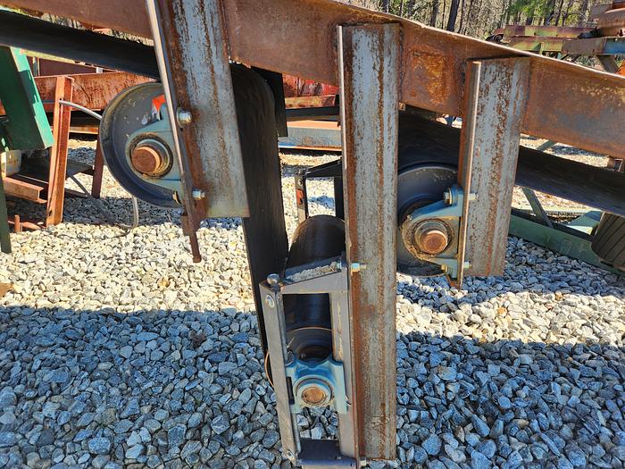Used Cleated Belt Conveyor 32" x 25'
