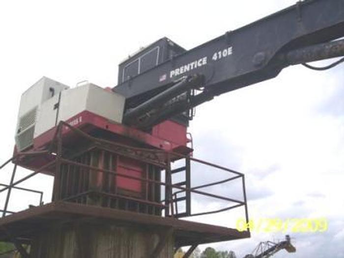 Used PRENTICE 410E Stationary Knuckleboom Loader