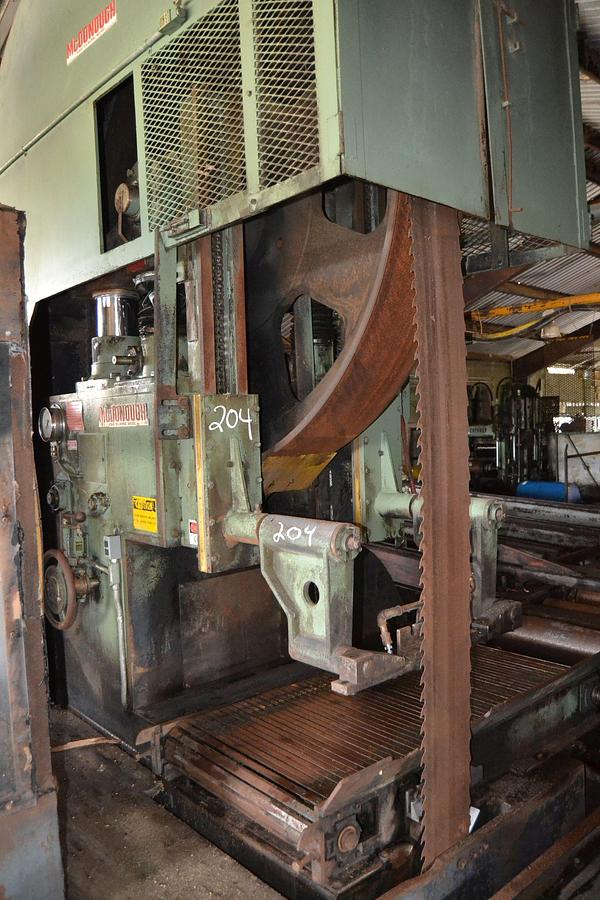 Used McDonough 7' RH Bandmill