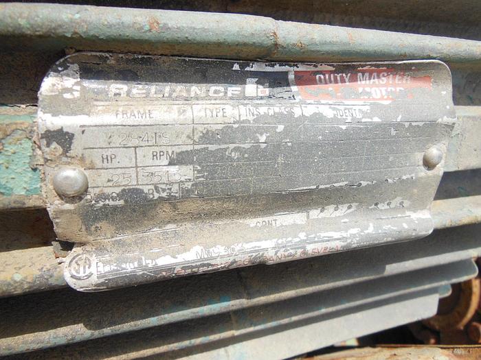 Used 25 HP ELECTRIC MOTOR