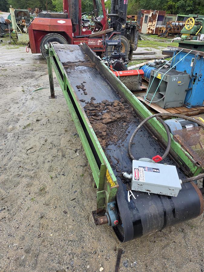 Used Reckart 24" x 14' Flat Belt Conveyor