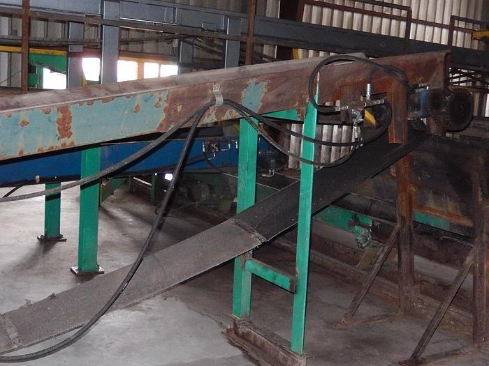 Used Flat Belt Conveyor 26′ x 18/29″