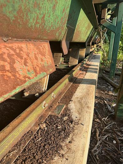 Used 240' Progress Vibrating Conveyor 24" bottom x 10" deep