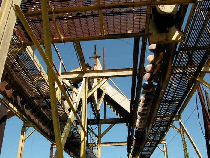 Used Double Trailer Loading System