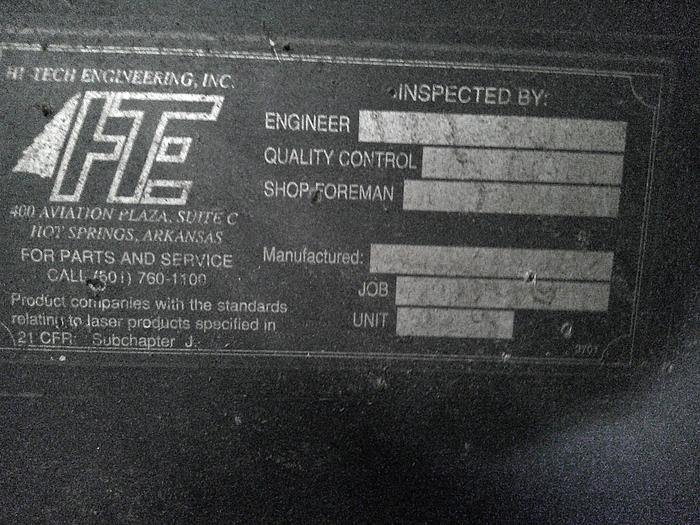 Used HiTech/Omega 2 Saw Edger w/Reman head