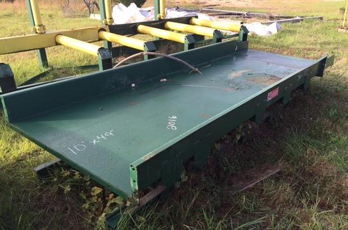 Used Webster Wide Vibrating Conveyor