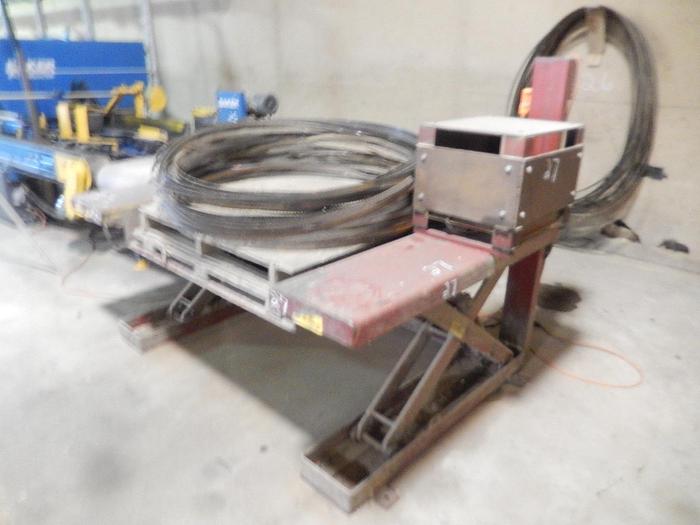 Used Hydraulic Scissor Lift Table