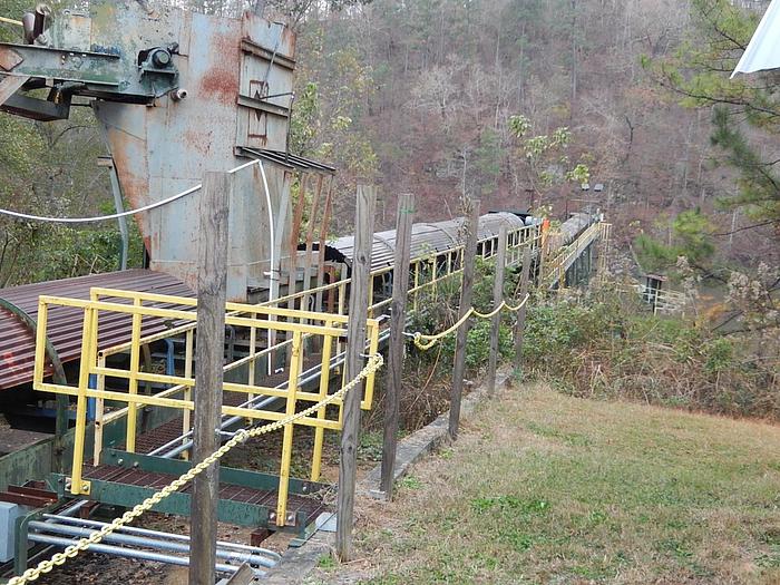 Used 160′ Concave Belt Conveyor 48″ wide.