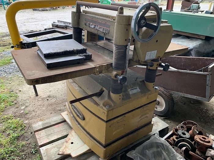 Used POWERMATIC Single Surface Planer