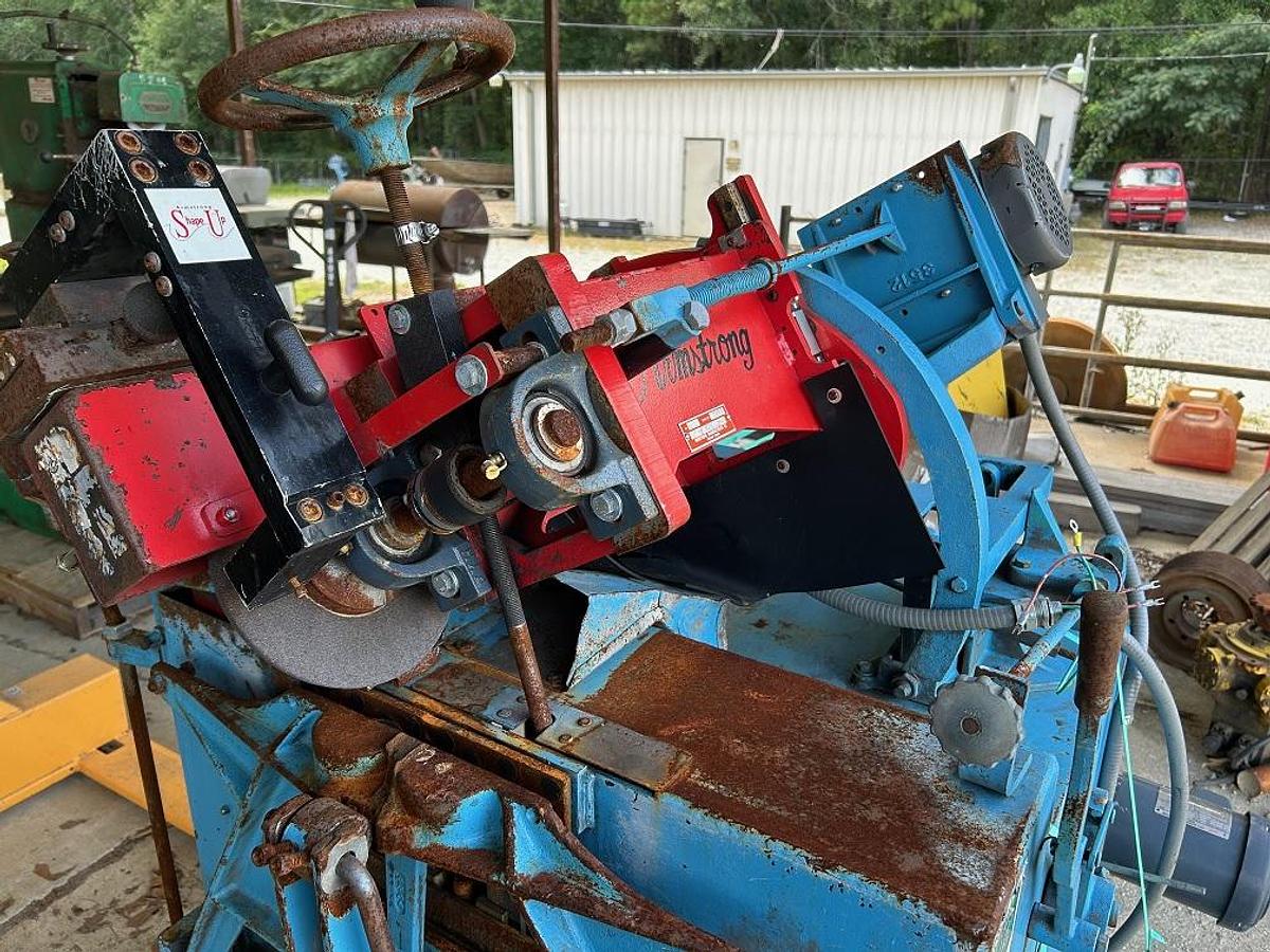 Used ARMSTRONG #4 RH Bandsaw Sharpener