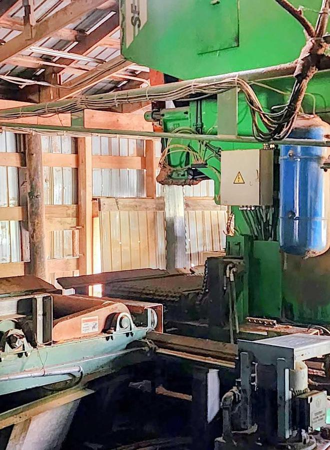 Used HMC SF 7-1600 Band Saw Head Rig