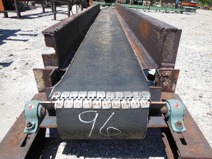 Used 24′ Flat Waste Belt Conveyor