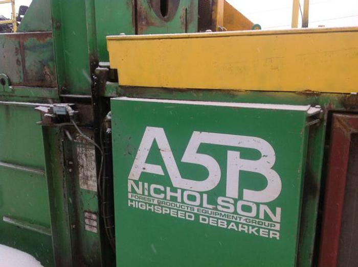 Used NICHOLSON 22" A5 Ring Debarker