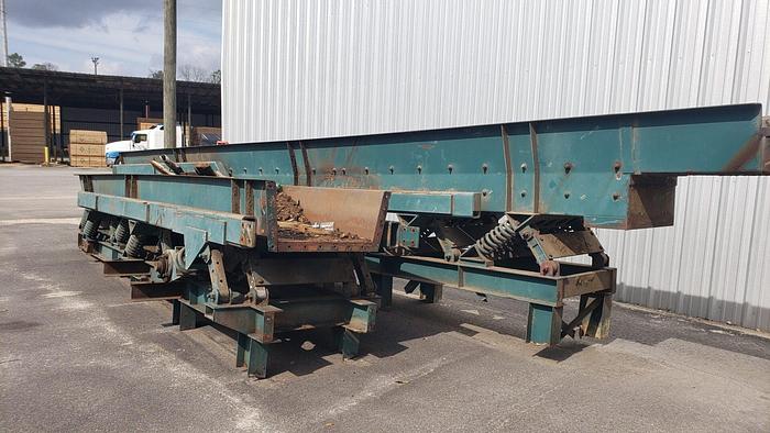 Used ACTION 30″ x 52′ Balanced Vibratory Conveyor