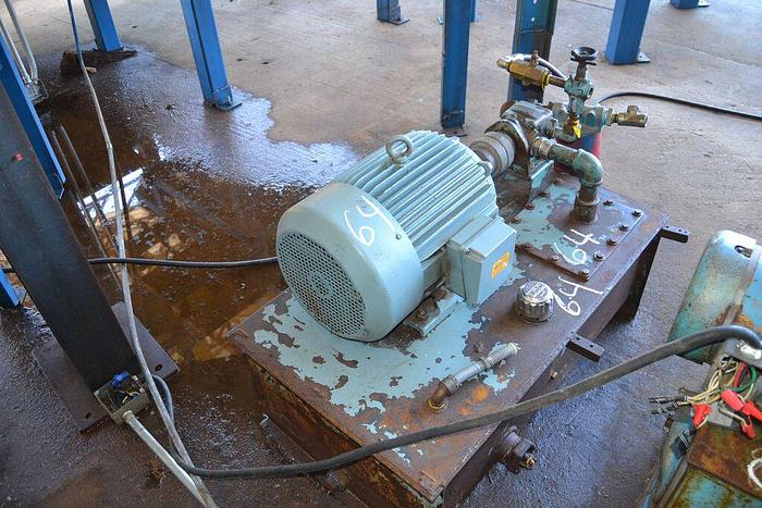 Used 7.5 HP Hydraulic Pump Unit