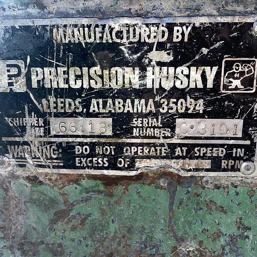 Used 66" Precision Chipper with J-Spout