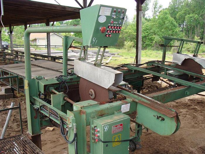 Used HMC 2-Saw Sawmill Trimmer