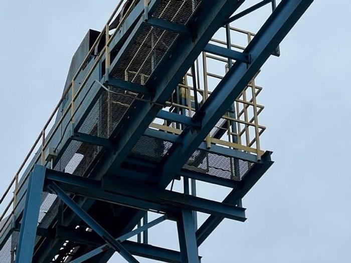 Used 100′ x 42″ Concave Belt Conveyor - Pending