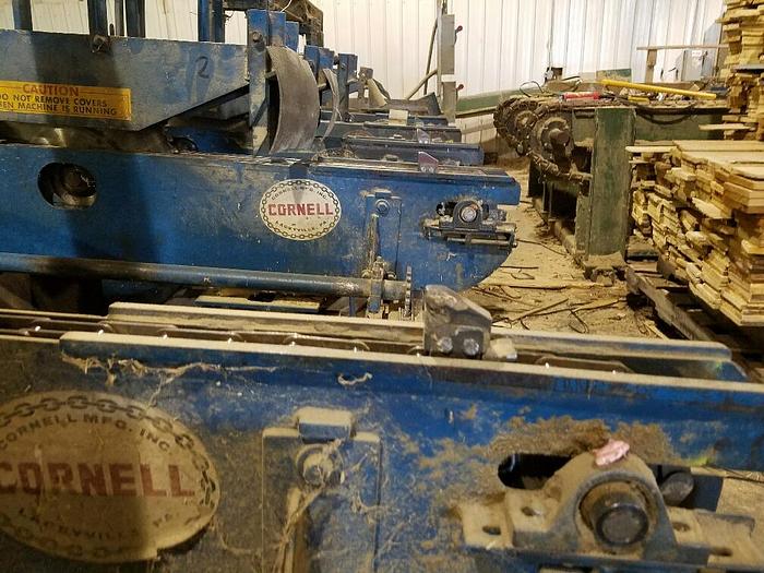 Used Cornell 5 Head Multi Saw Trimmer