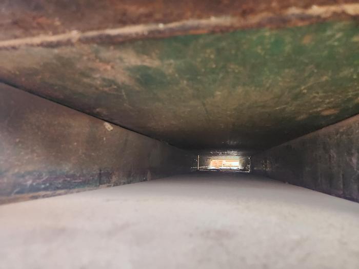 Used Heavy Duty Planer By-Pass Belt  ~17" wide x 15' long