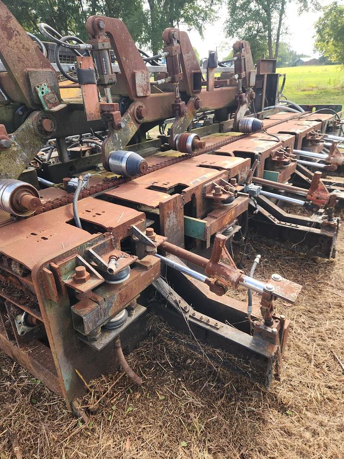 Used OMEGA Sharp Top Edger Infeed
