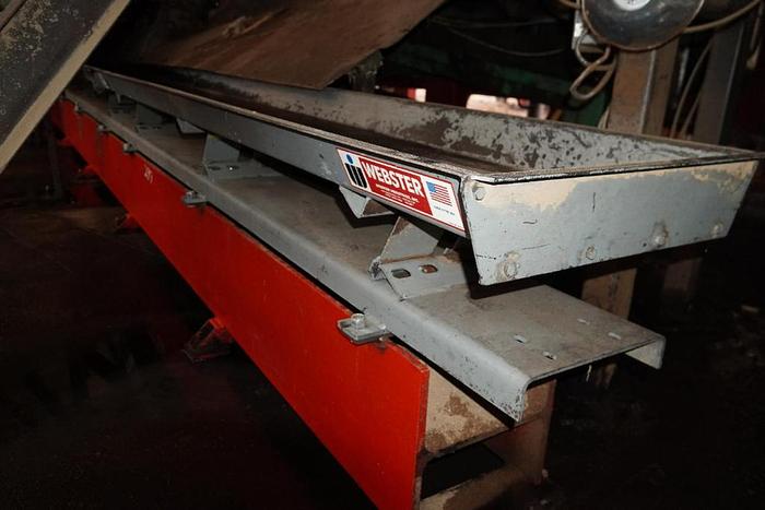 Used Webster Low Profile 50' Vibrating Conveyor
