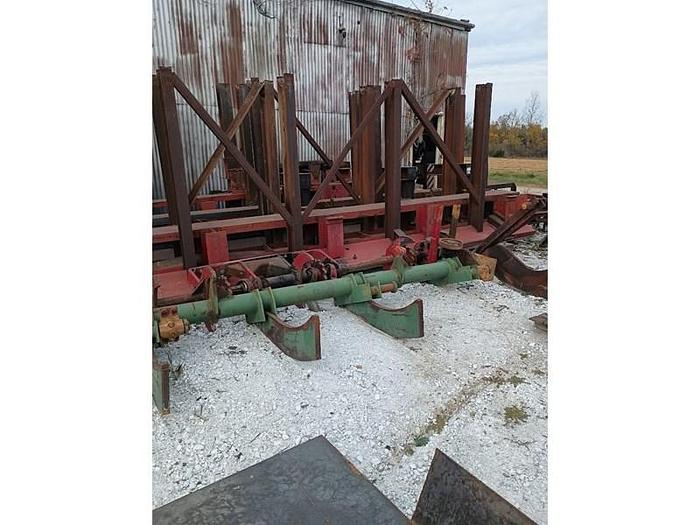 Used 60 Ft Log Trough with 2 sets of kickers